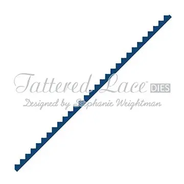 Tattered Lace Die - Small Zig Zag Border 1