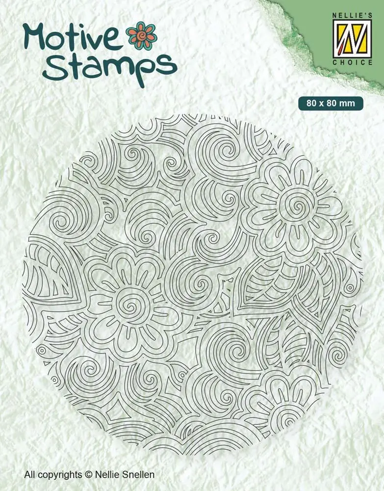 Texture Clear Stamps Flower Power 1