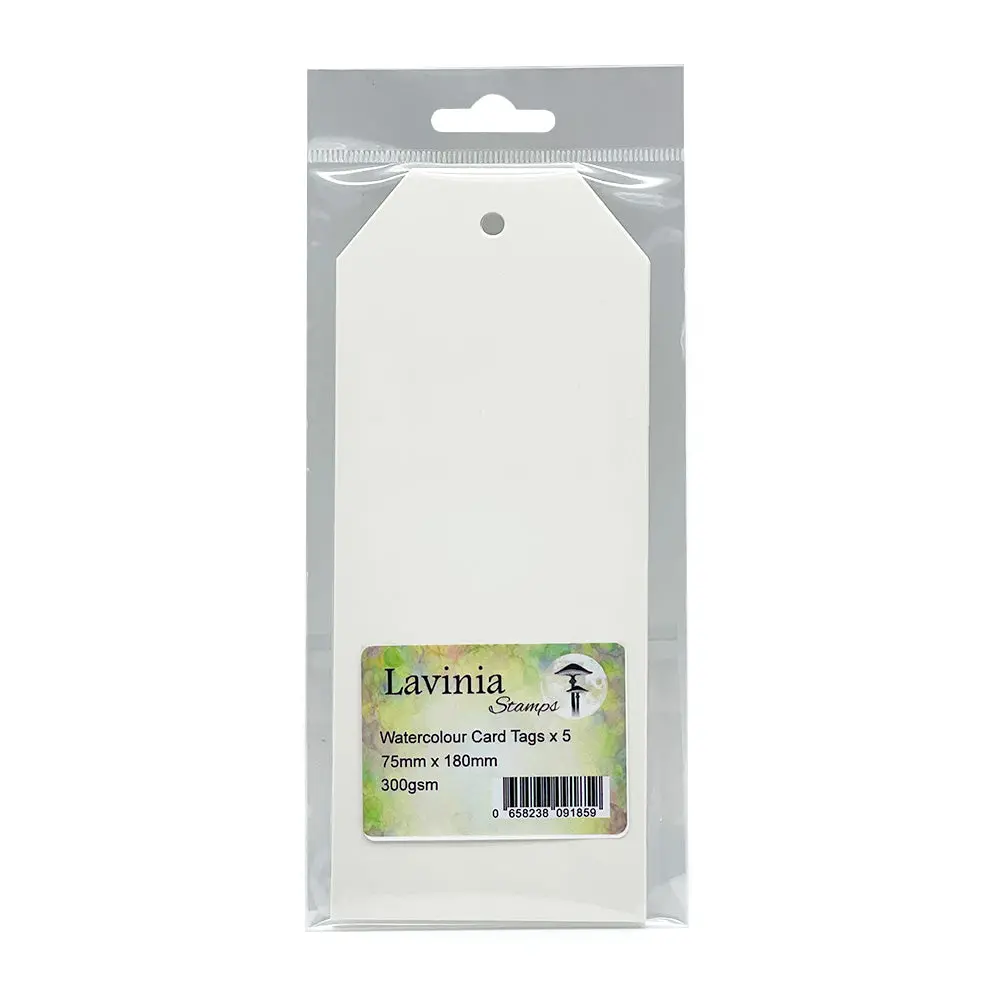Lavinia Stamps - Watercolour Card Tags - 75Mm X 180Mm 1