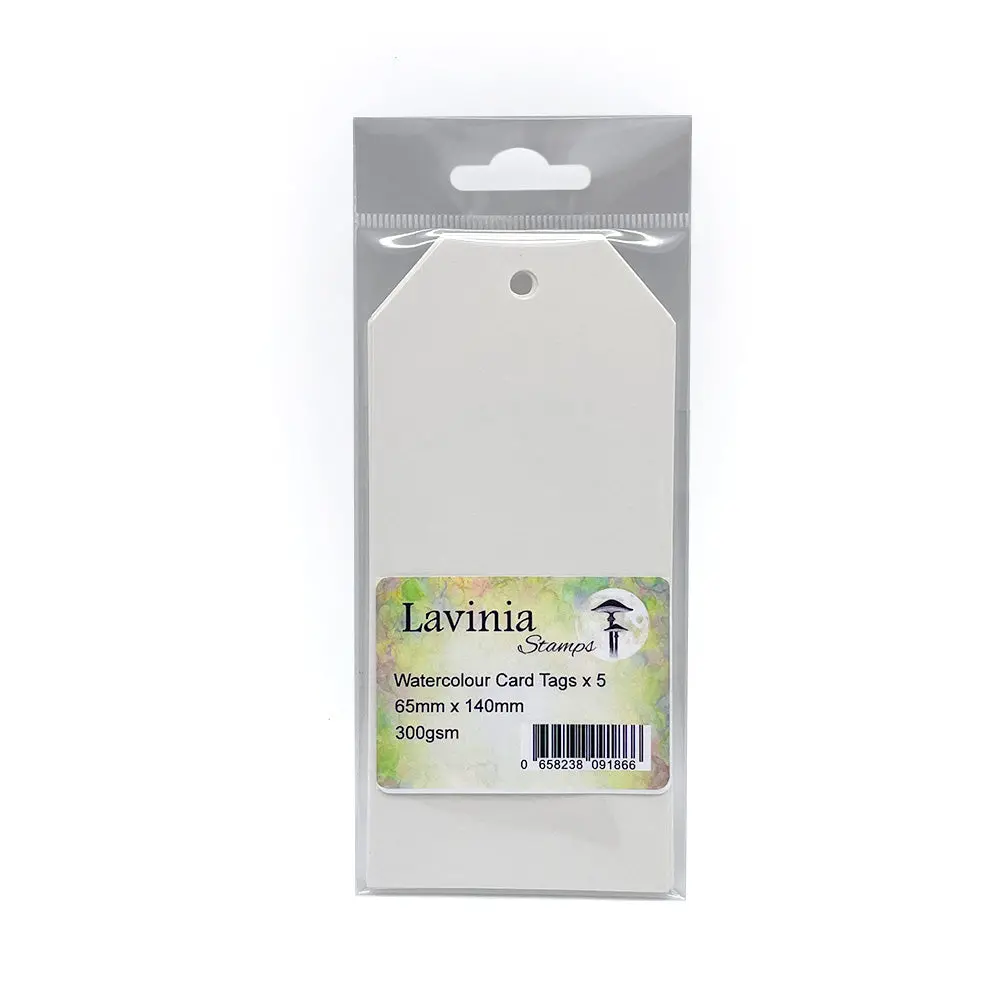Lavinia Stamps - Watercolour Card Tags - 65Mm X 140Mm 1