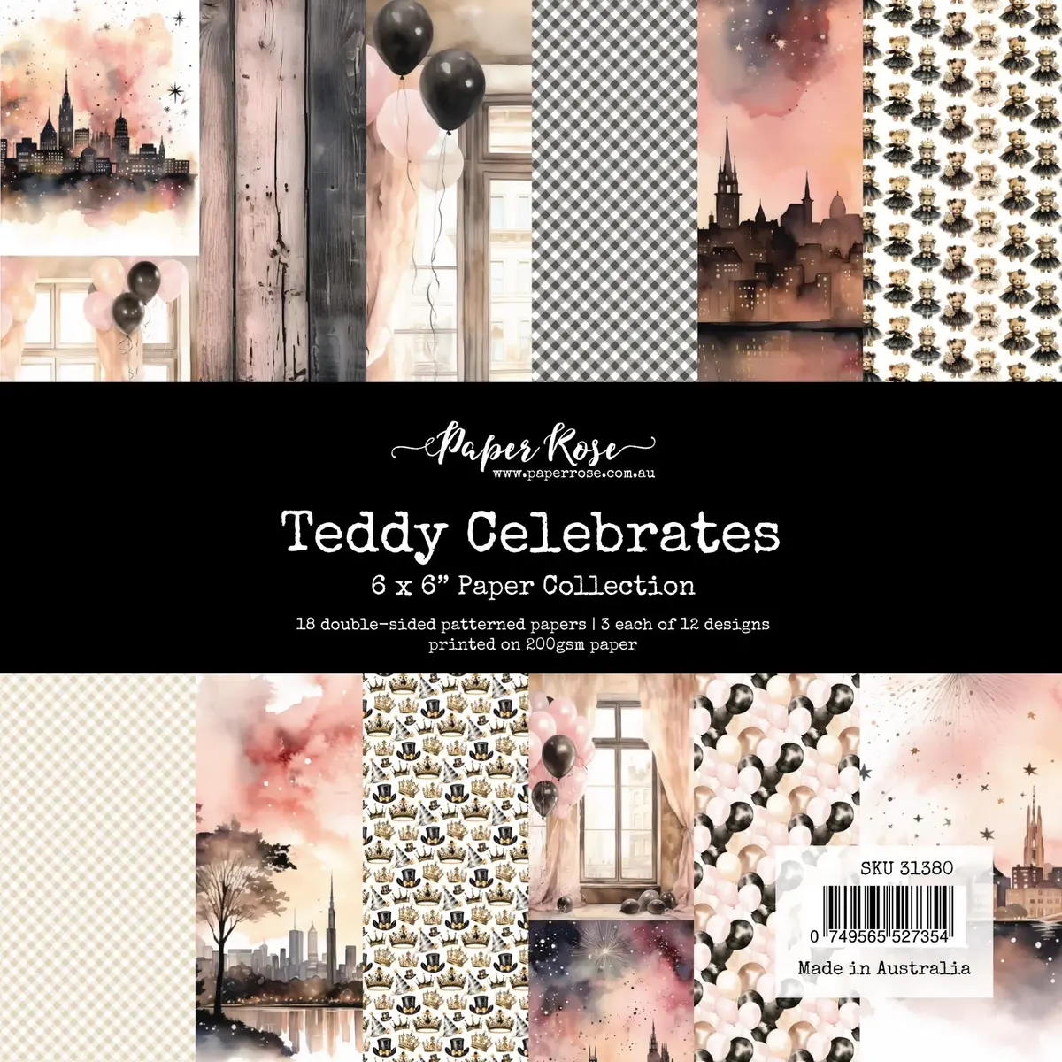 Teddy Celebrates 6X6 Paper Collection 31380 1