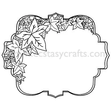 Ce Foam Stamps - Florentine Medallion 1
