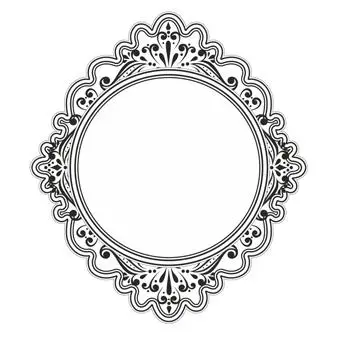 Creative Expressions Stamps  -  Encore Scroll 1