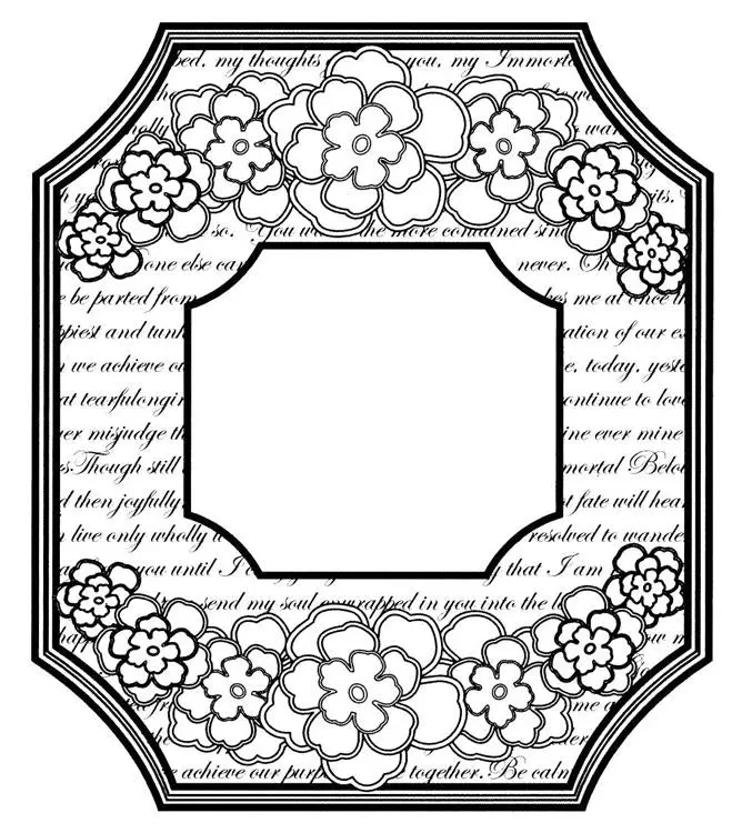 Tuileries Frame Stamp 1