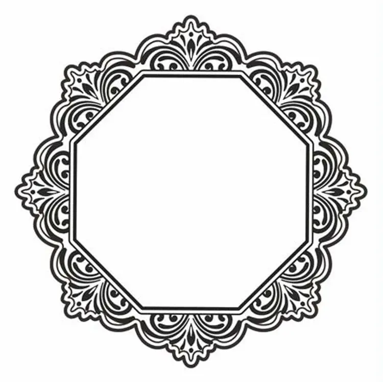 Creative Expressions Fountain Frame  Stamp 1