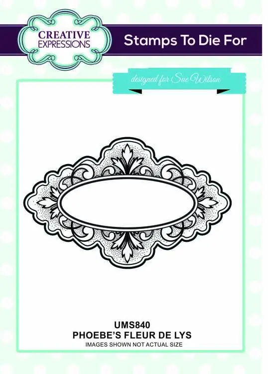 Stamps To Die For Phoebe's Fleur De Lys 1