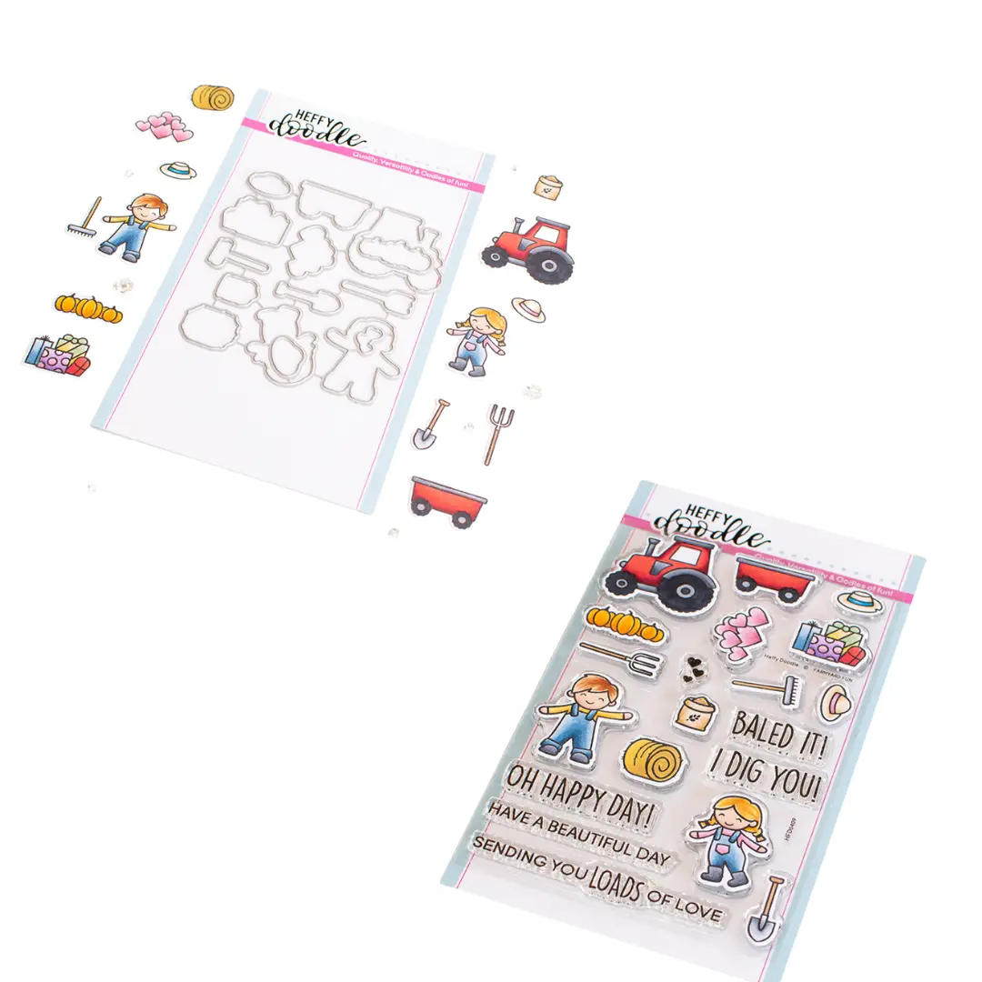 Farmyard Fun Stamp & Dies Set 1