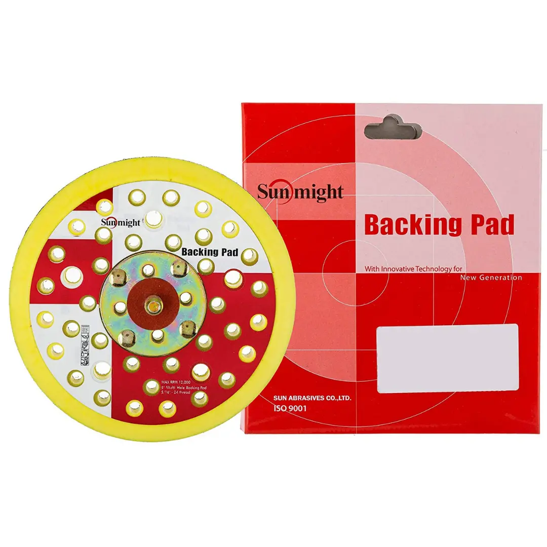 Sunmight 6" Multi Hole Velcro Grip Disc Pad 1