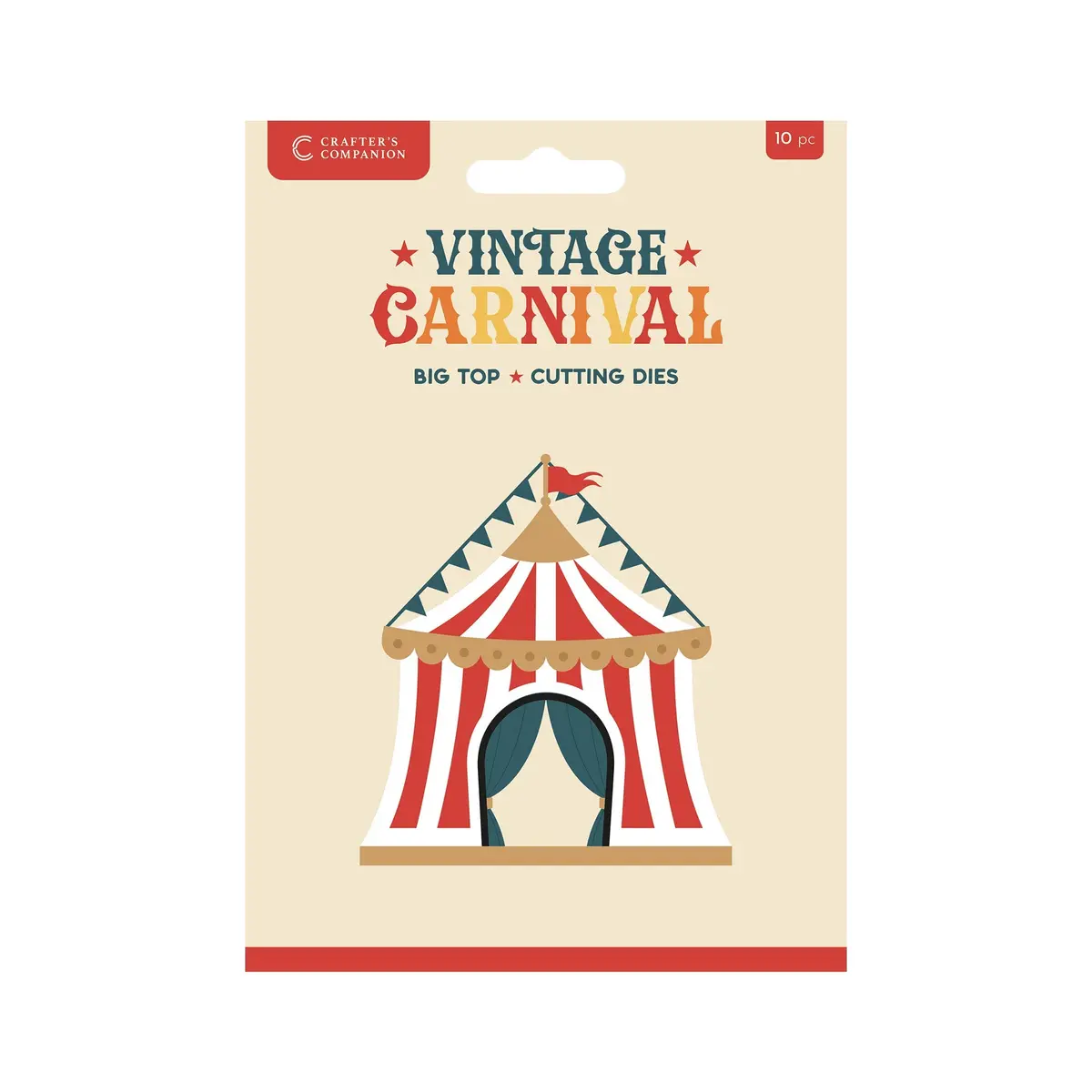 Vintage Carnival Metal Die Set - Big Top 1