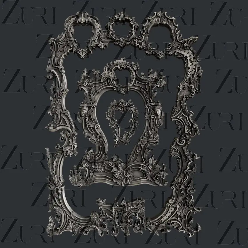 Zuri Designs Rococo Frames 1