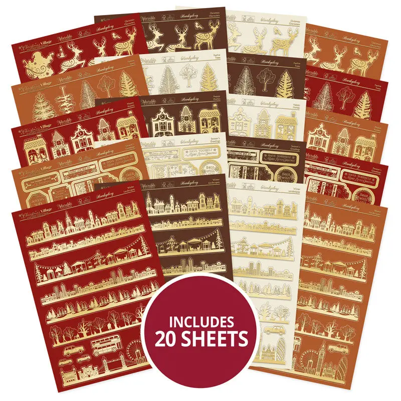Christmas Village Elegance Topper Collection 1