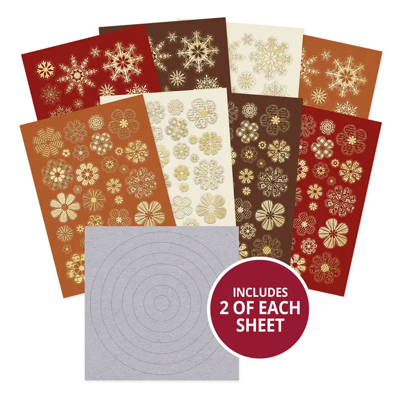 Elegant Snowflakes Build-A-Wreath 1