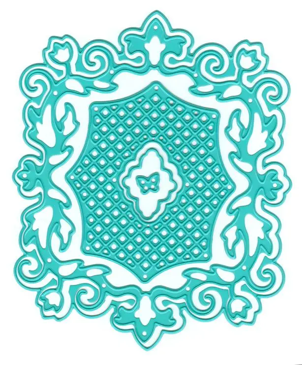 Vintasia Dies - Square With Grid 1