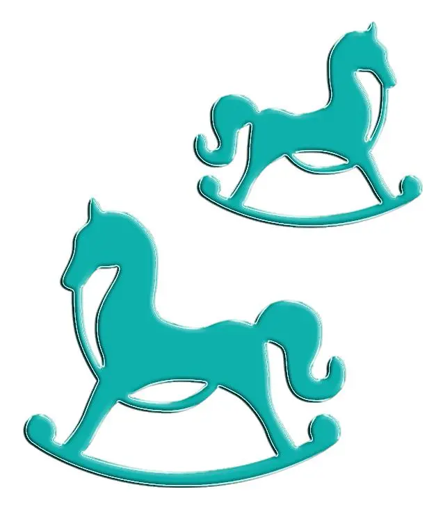 Vintasia Dies - Rocking Horses 1