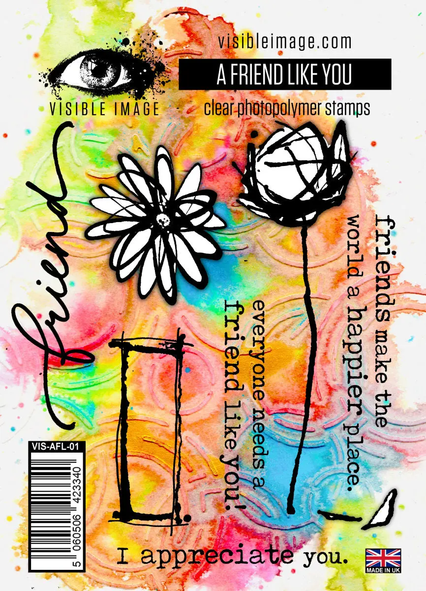 Visible Image A Friend Like You - A6 Stamp Set 1