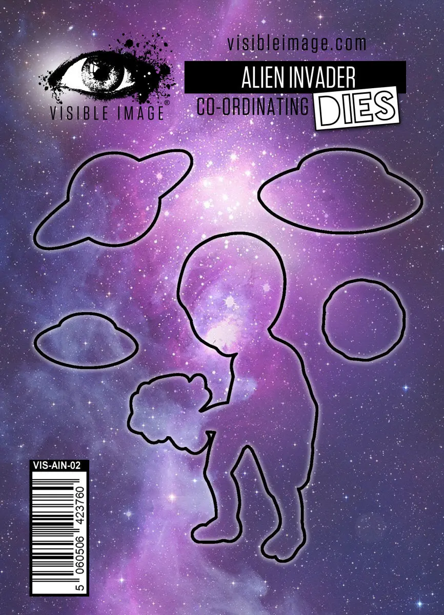 Visible Image Alien Invader Co-Ordinating Dies 1