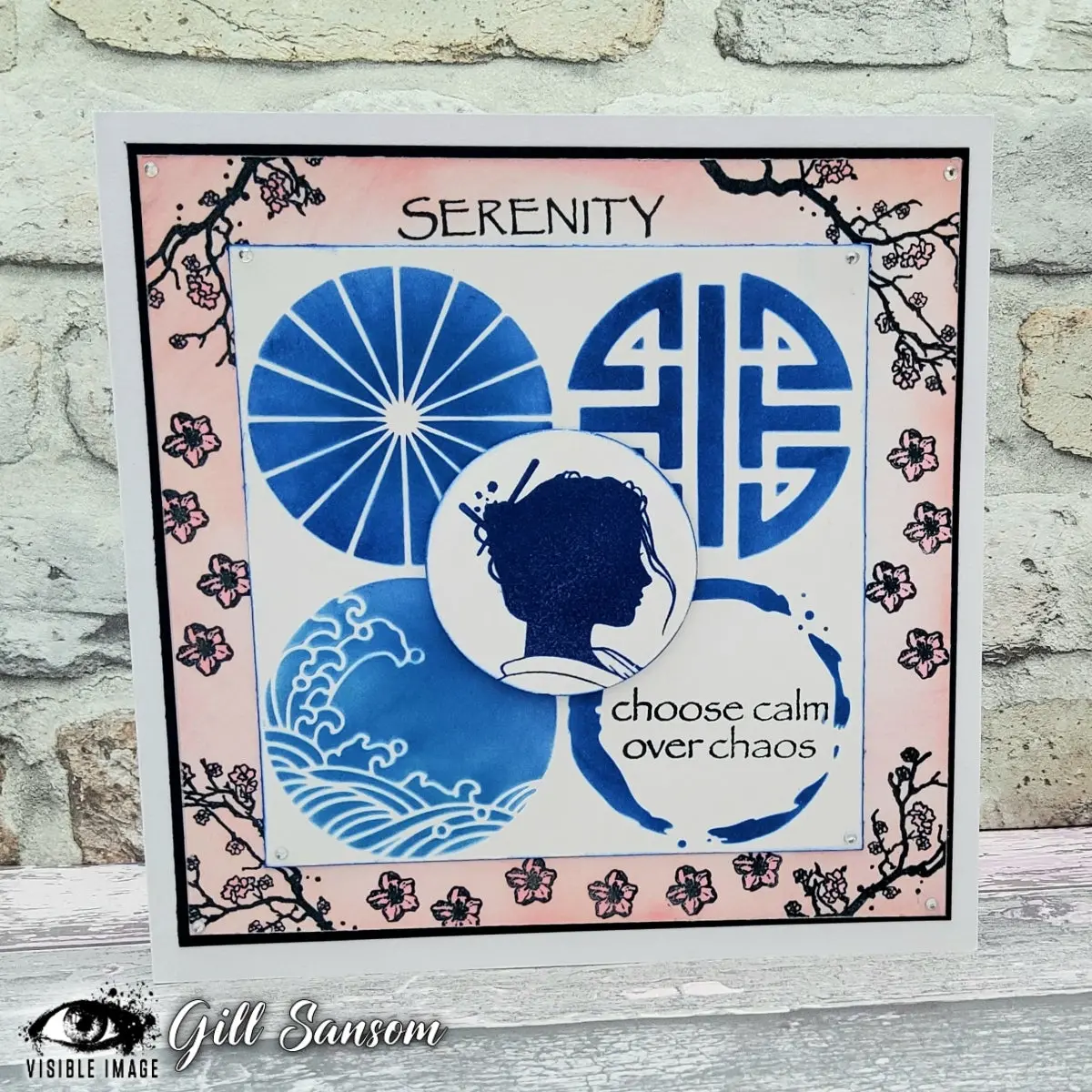 Visible Image Art Spheres #2 Stencil - 6 X 6 2