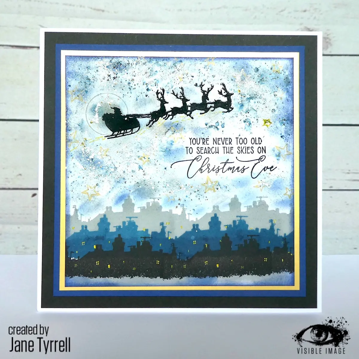 Visible Image Christmas Eve - A6 Stamp Set 2