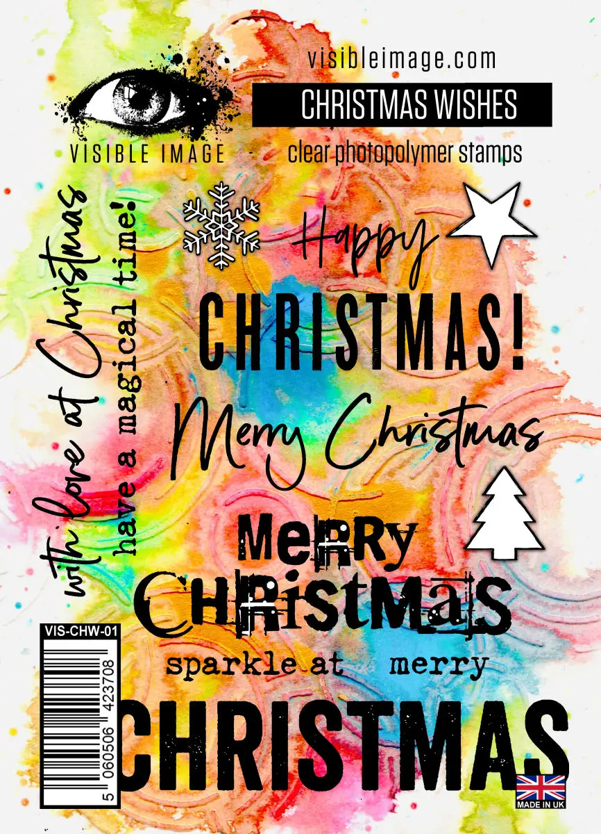 Visible Image Christmas Wishes - A6 Stamp Set 1