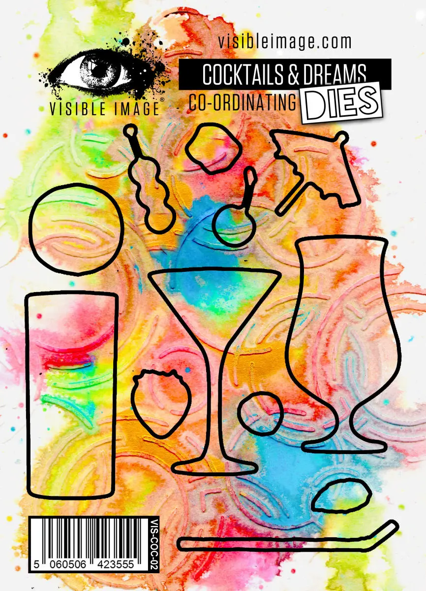 Visible Image Cocktails & Dreams Co-Ordinating Dies 1
