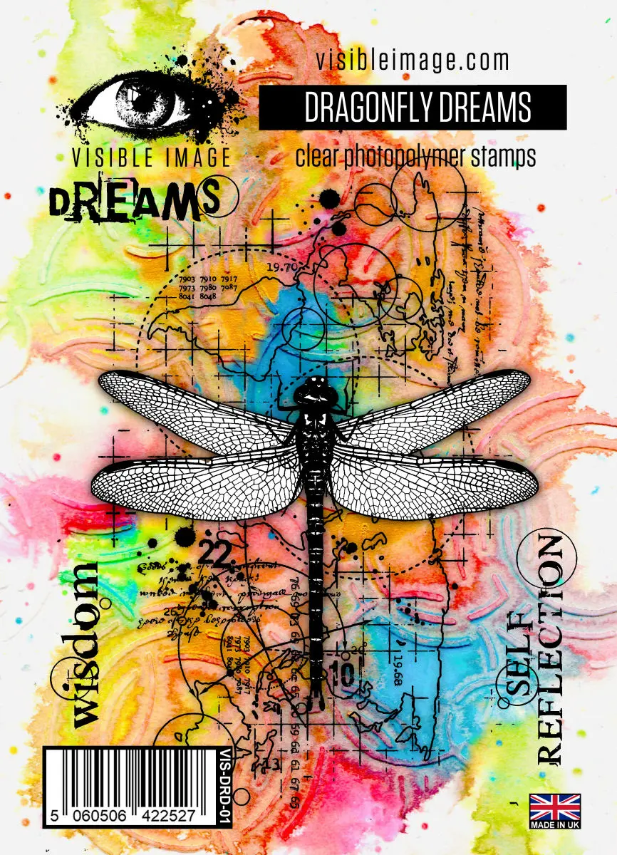 Visible Image Dragonfly Dreams - A6 Stamp Set 1