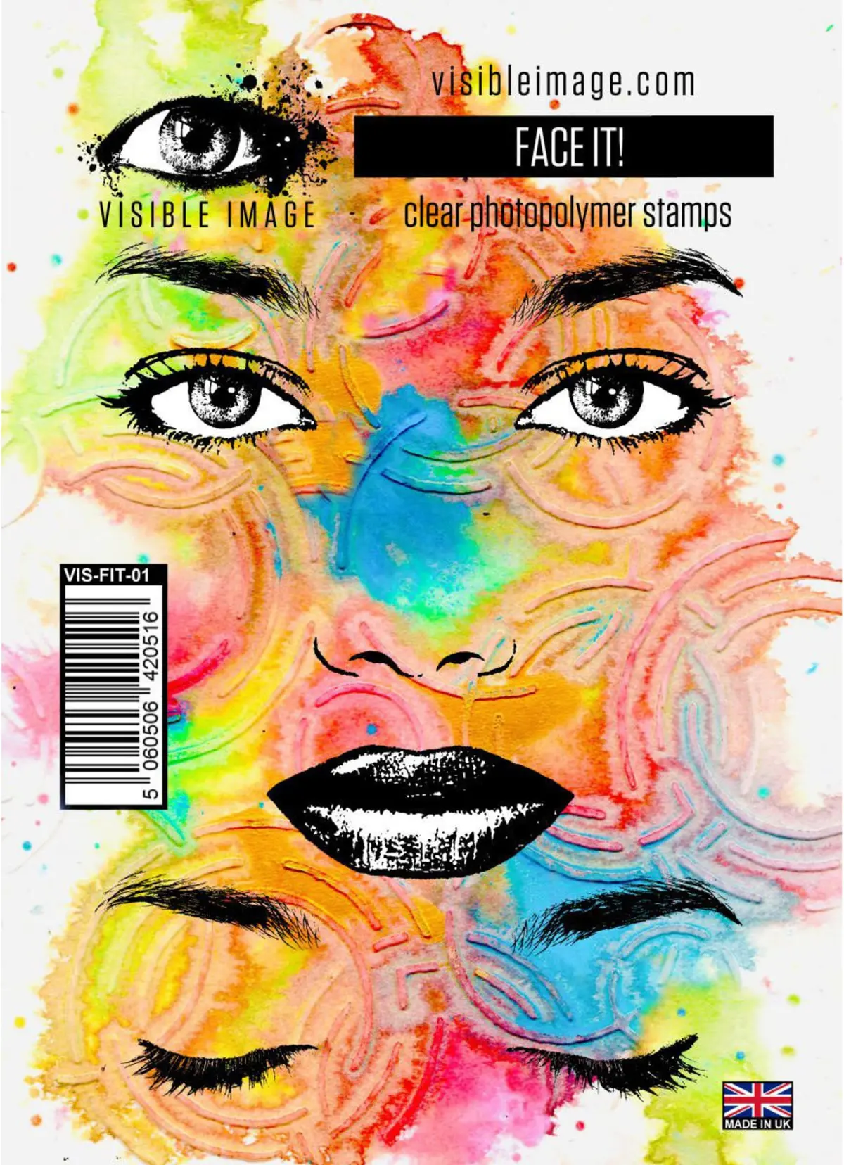 Visible Image Face It - A6 Stamp Set 1