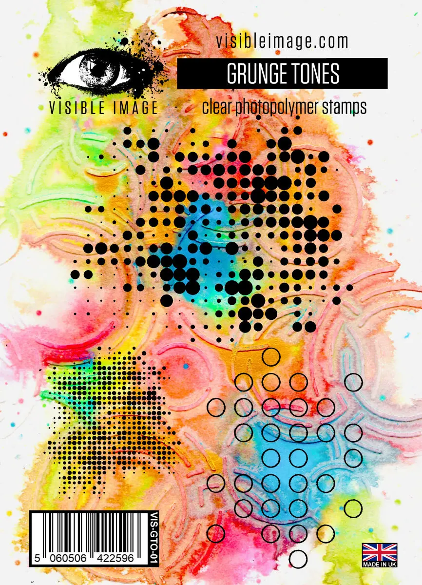 Visible Image Grunge Tones - A6 Stamp Set 1