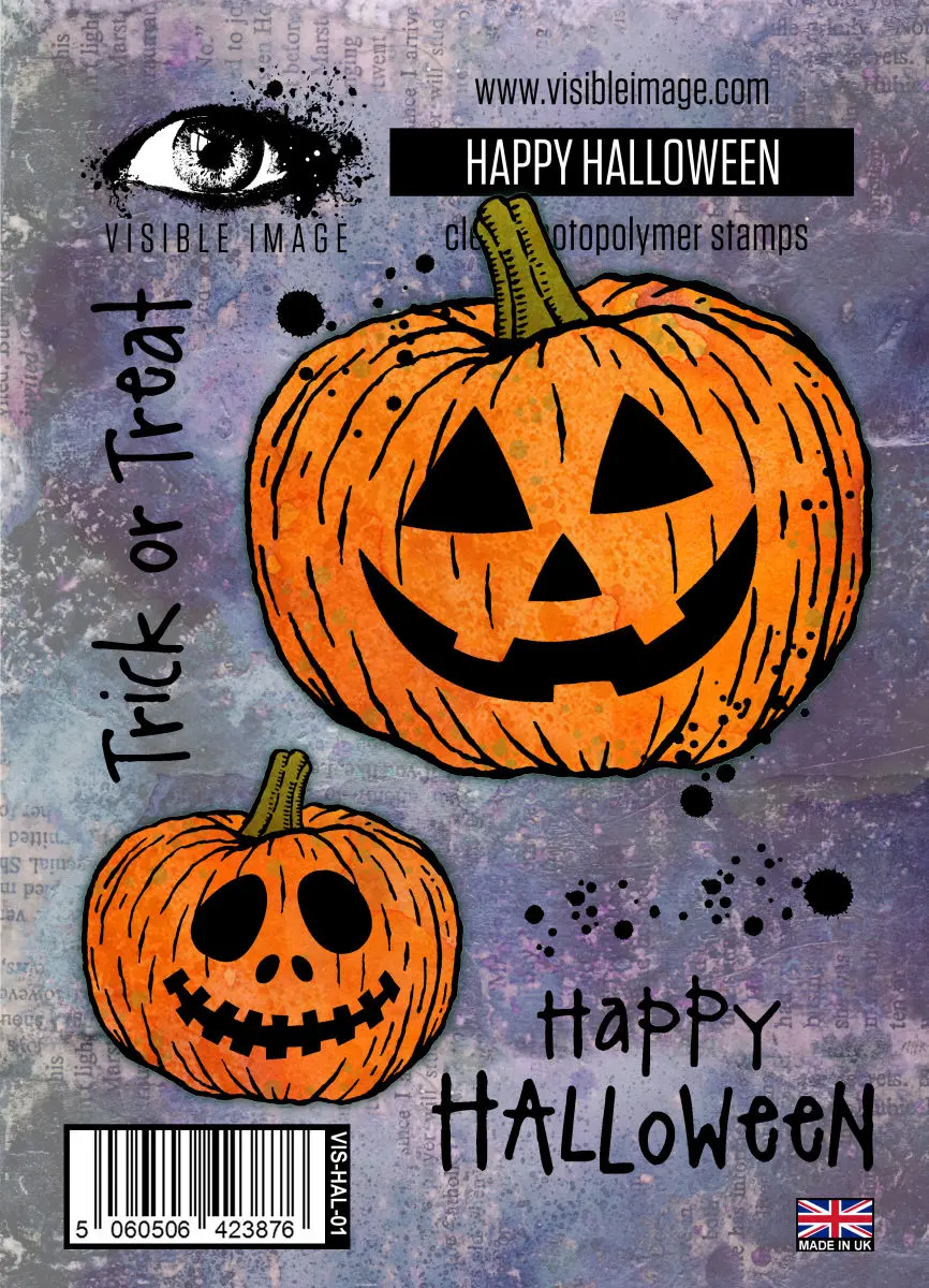 Visible Image Happy Halloween - A6 Stamp Set 1