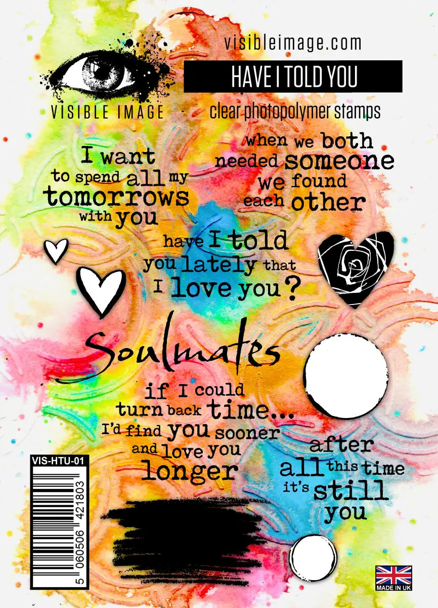 Visible Image Have I Told You - A6 Stamp Set 1