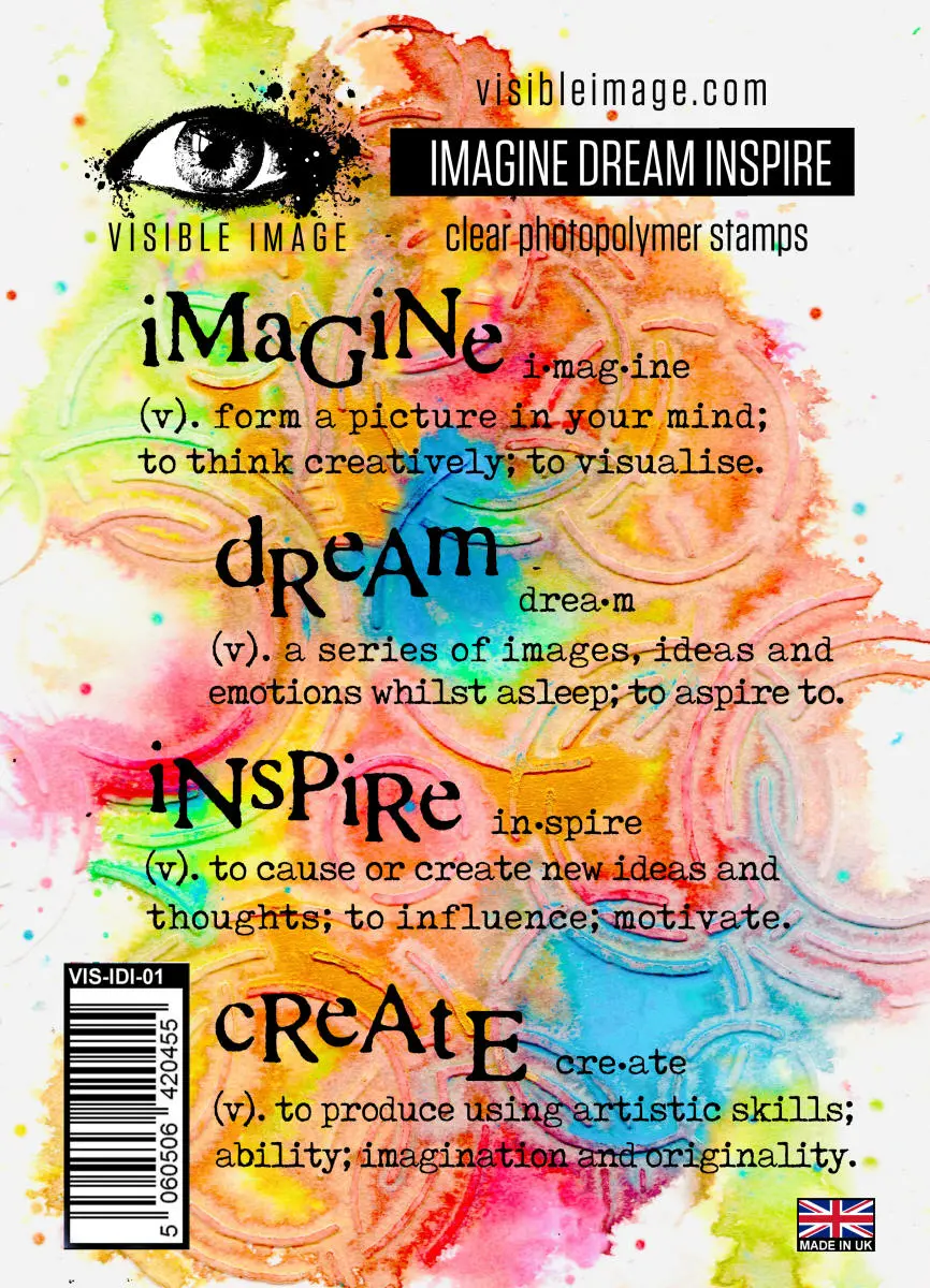 Visible Image Imagine Dream Inspire - A6 Stamp Set 1
