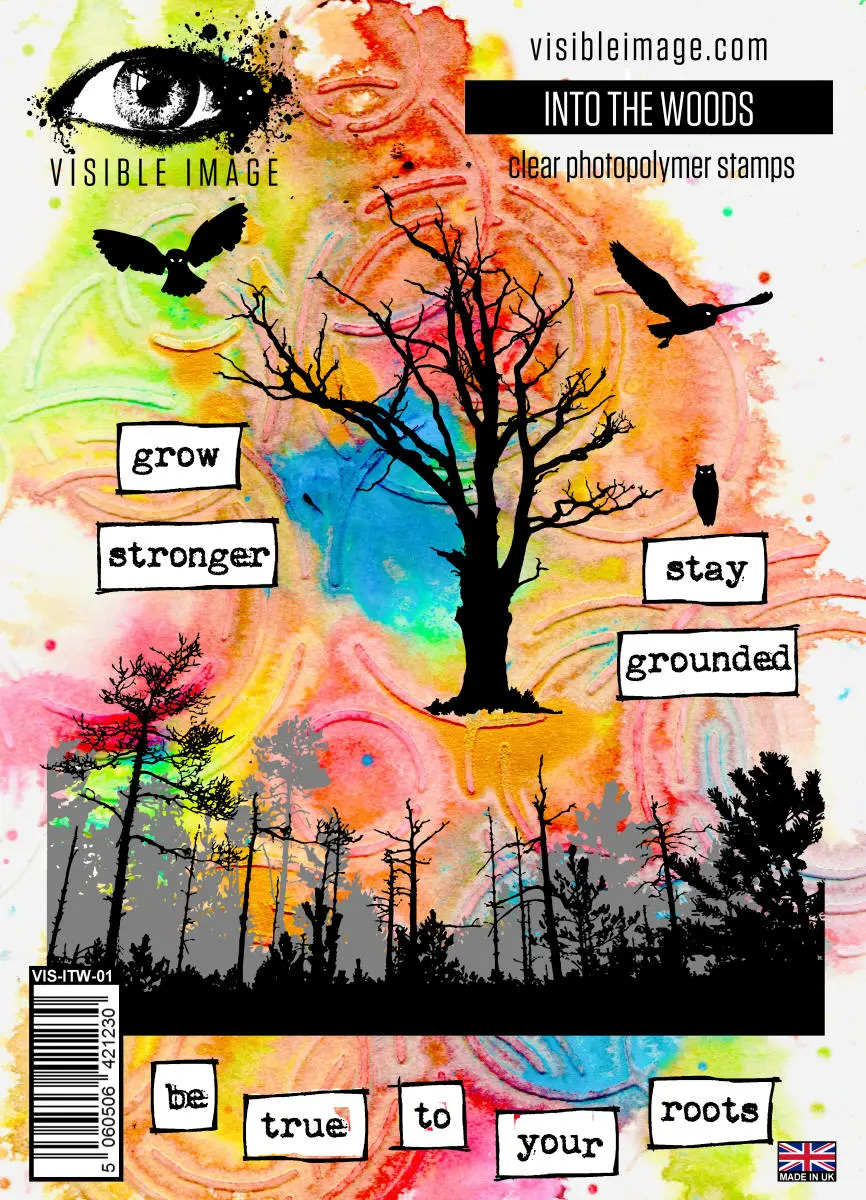 Visible Image Into The Woods - A5 Stamp Set 1