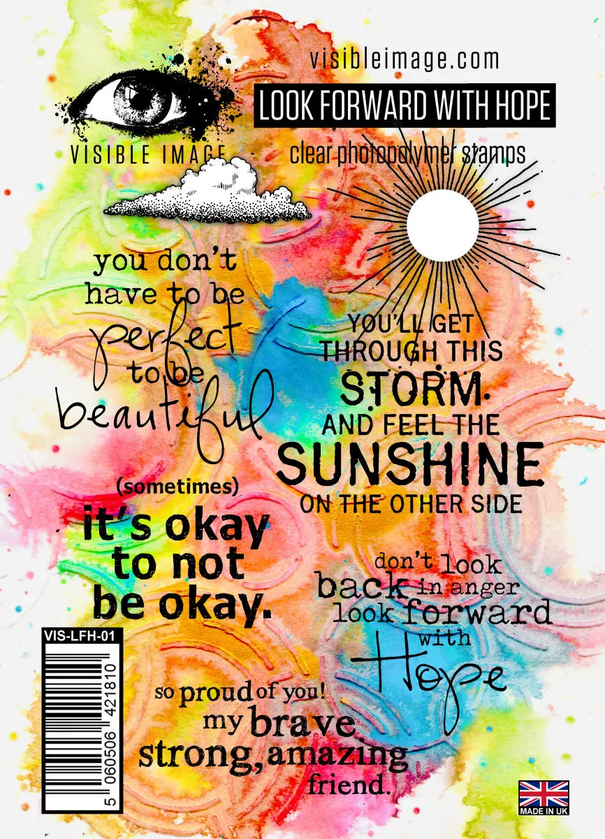 Visible Image Look Forward With Hope - A6 Stamp Set 1