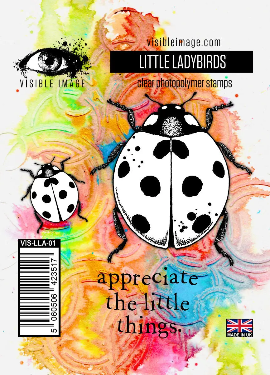 Visible Image Little Ladybirds - A7 Stamp Set 1