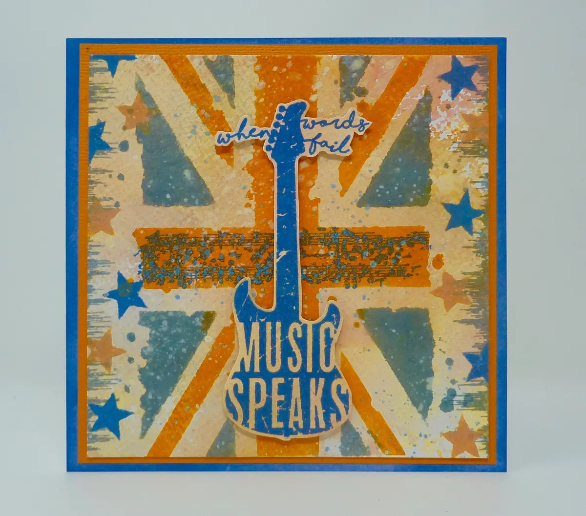 Visible Image Music Speaks - A6 Stamp Set 2