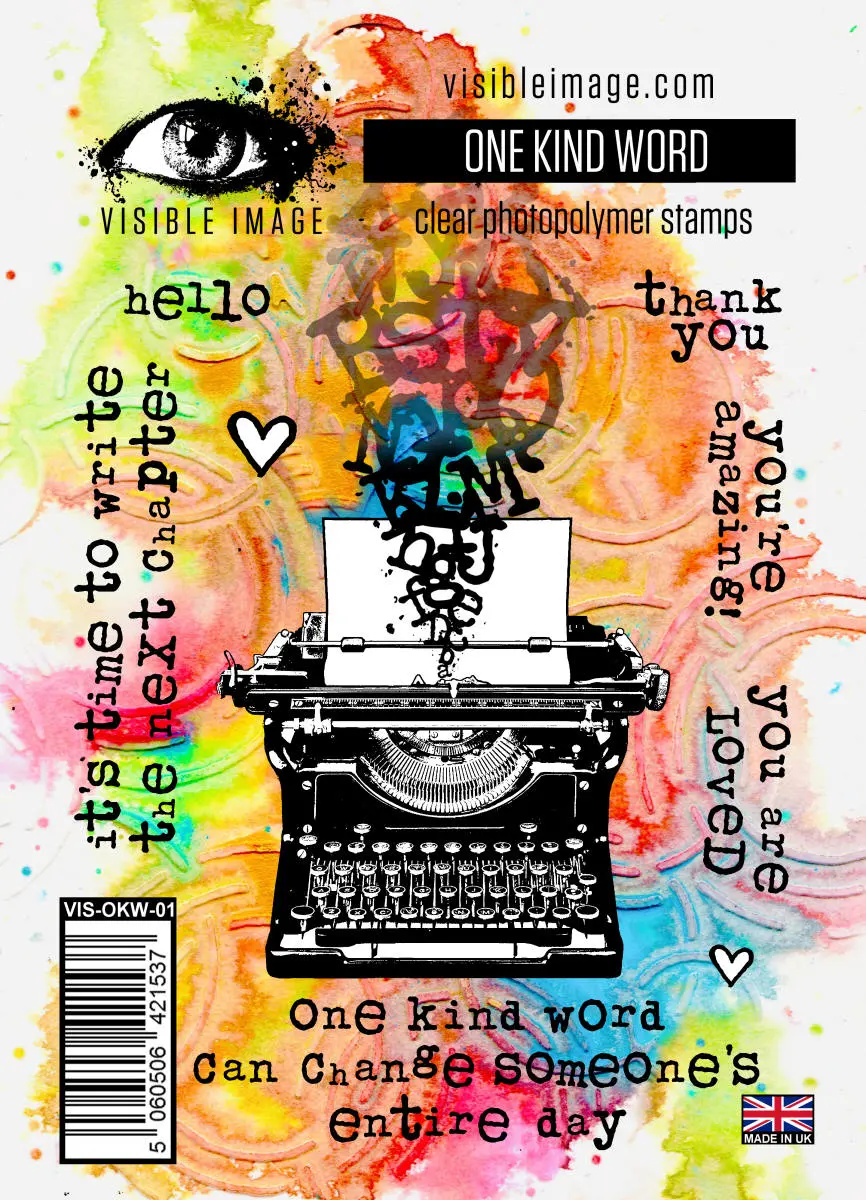 Visible Image One Kind Word - A6 Stamp Set 1