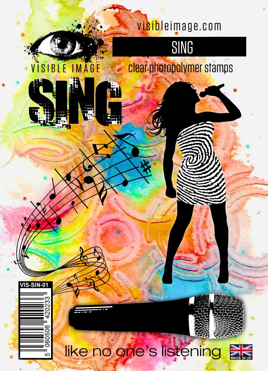 Visible Image Sing - A6 Stamp Set 1