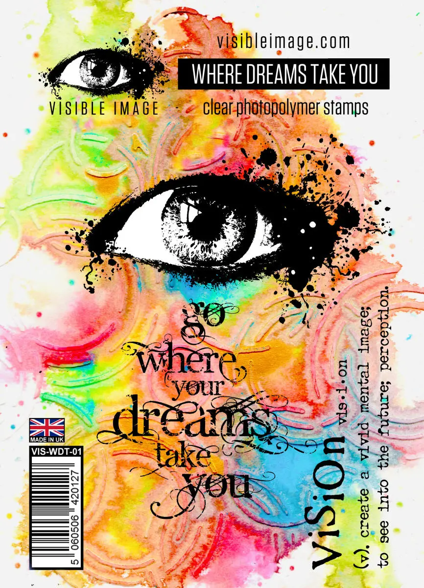 Visible Image Where Dreams Take You - A6 Stamp Set 1