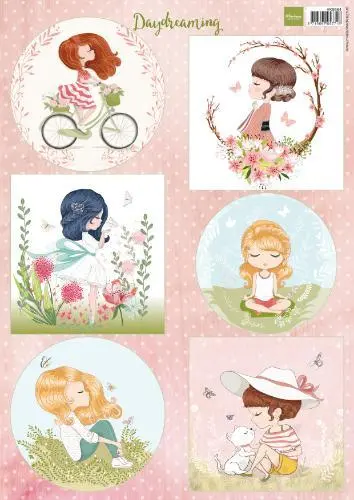 Cutting Sheet Daydreaming A4 1