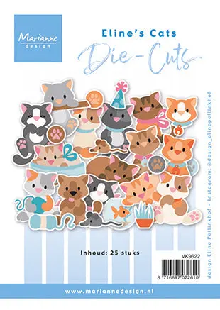 Marianne Design Die-Cuts - Eline's Cats 1