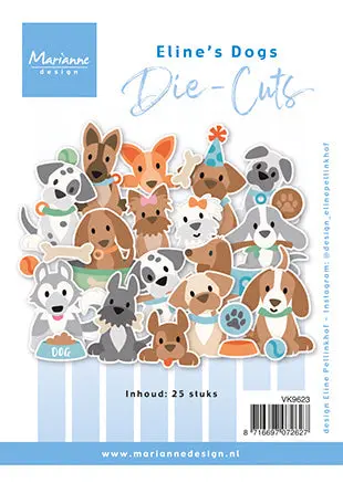 Marianne Design Die-Cuts - Eline's Dogs 1