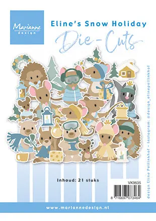 Marianne Design Die-Cuts Eline's Snow Holiday 1