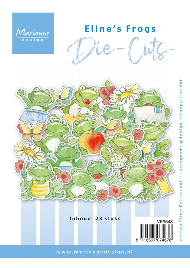 Marianne Design Die-Cuts - Eline's Frogs 1