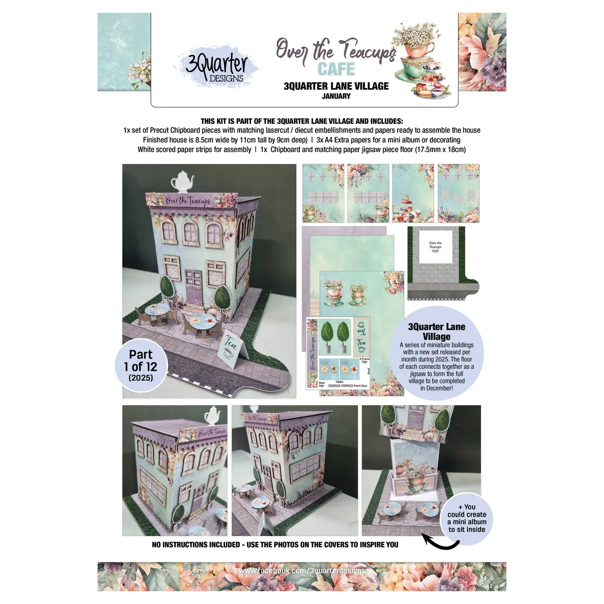 3Quarter Designs Lane Village - Over The Teacups Cafe 1