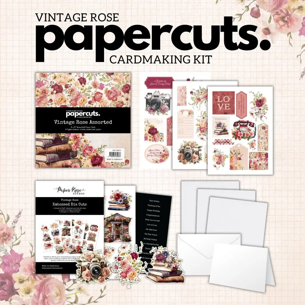 Vintage Rose Papercuts Kit 33810 1