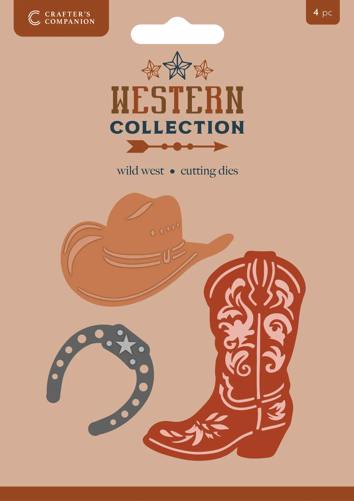 Western Collection Metal Die - Wild West 1
