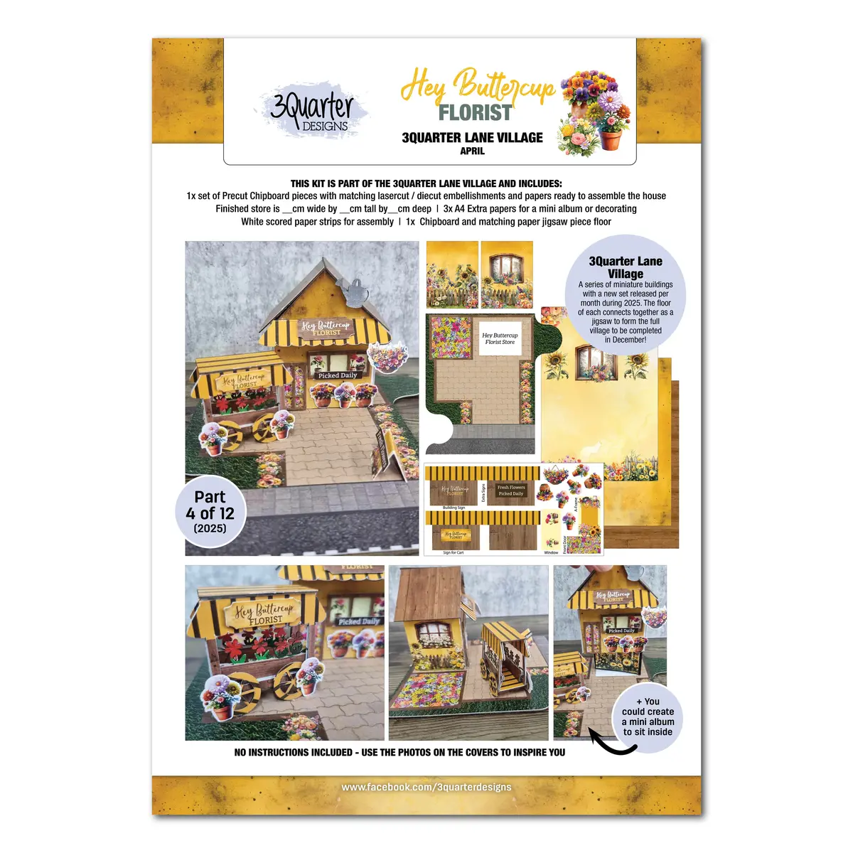 3Quarter Designs Lane Village - Hey Buttercup Florist 1