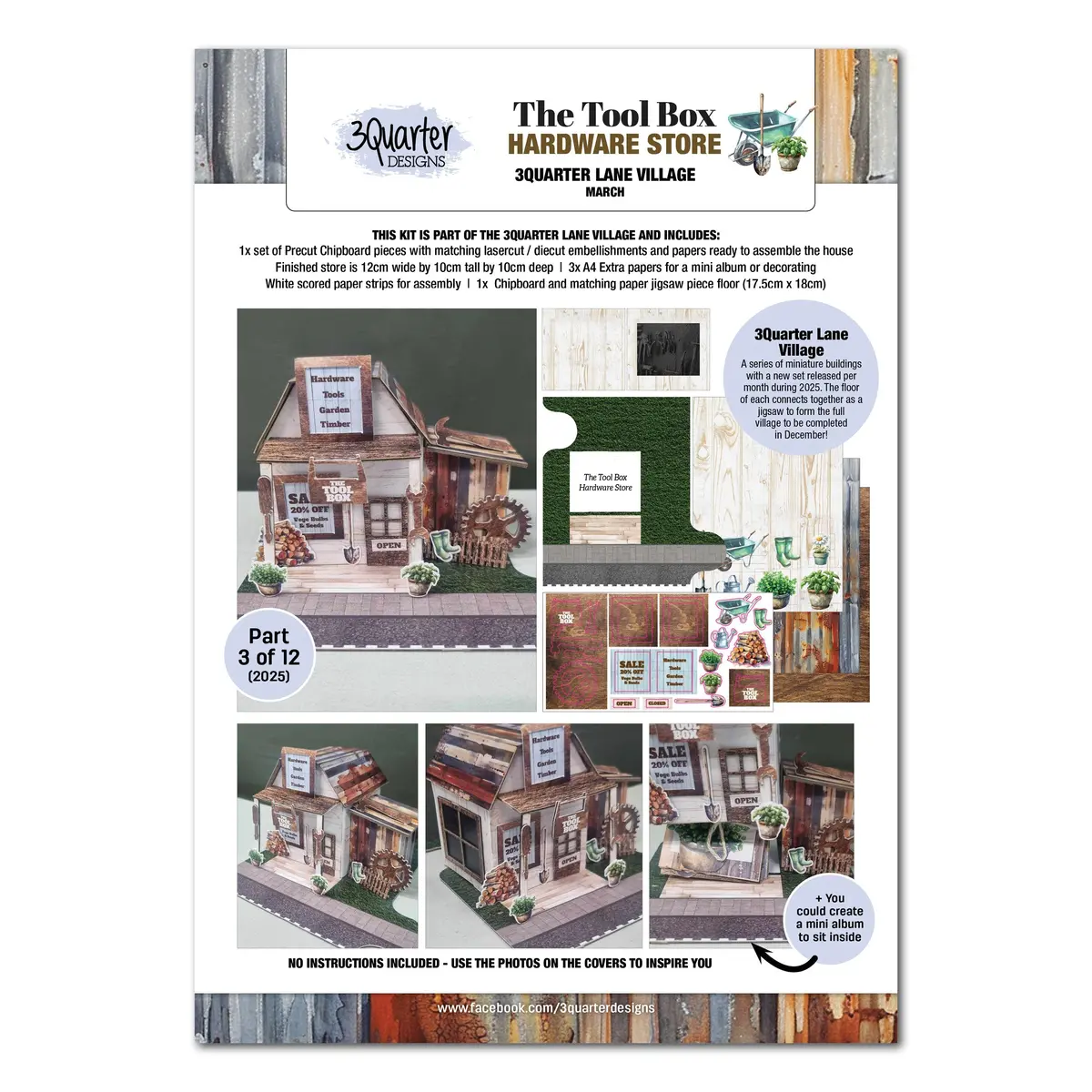 3Quarter Designs Lane Village - The Tool Box Hardware Store 1