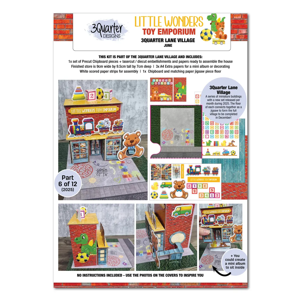 3Quarter Designs Lane Village - Little Wonders Toy Emporium 1