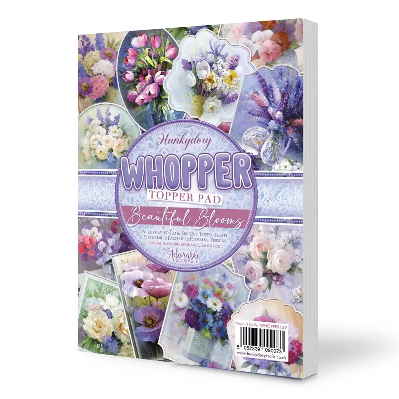 Whopper Topper Pad - Beautiful Blooms 1