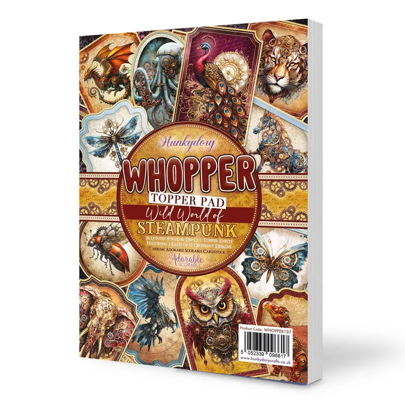 Whopper Topper Pad - Wild World Of Steampunk 1